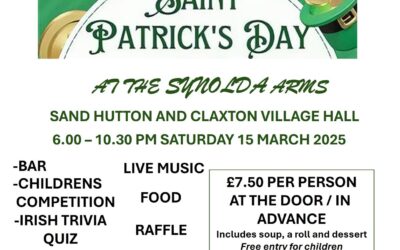 St Patrick’s Evening at the Synolda Arms